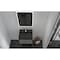 Castello Usa Amazon 24-inch Gray Vanity Set with Black Top and Gold Handles CB-MC-24G-GLD-2056-BL - alternate 7